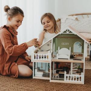 Dockhus City villa m möbler, H 50 cm