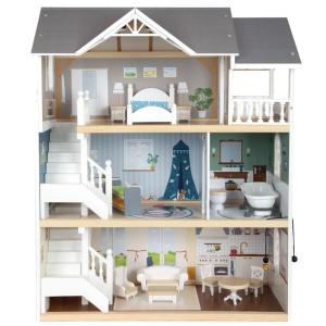 Dockhus med möbler, stort öppet