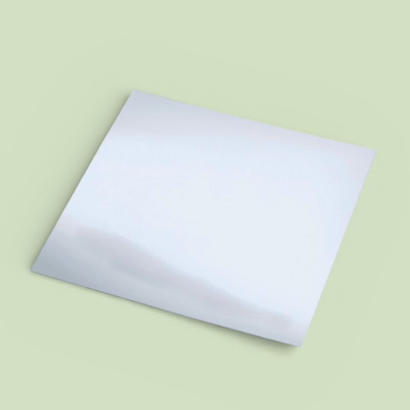 Spegel-ark 20 x 20 cm x 0,1 cm plast dubbelhäftande