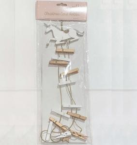 Enhörning korthållare teckningshållare