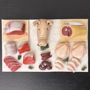 Köttdisk kött & chark display