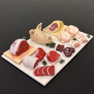 Köttdisk kött & chark display