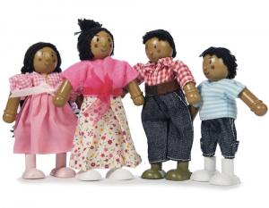 Familj dockhus Happy Daisy laine