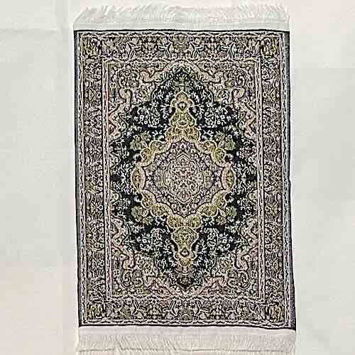 Matta orient creme svart beige 10x15 cm