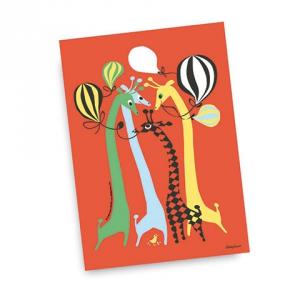 Kort Giraff giraffes födelsedagskort