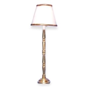 Lampa golvlampa EL mässing