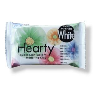 Hearty White lera vit lufttorkande