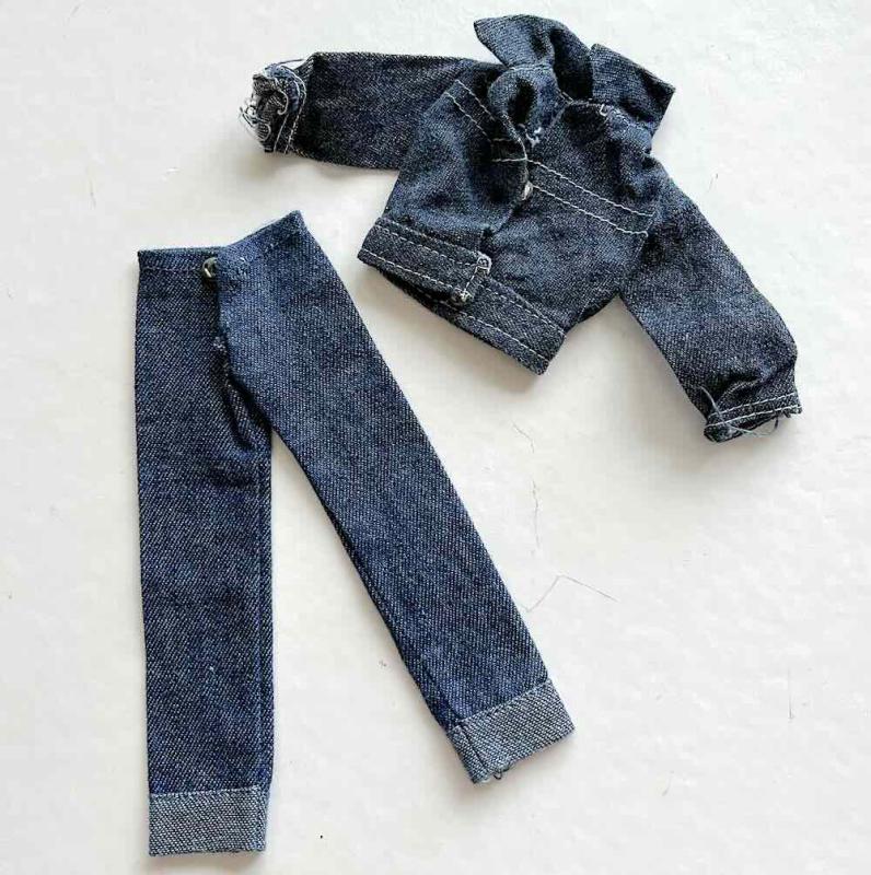 Jeans set jacka och byxor