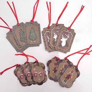 12 st julklappsetiketter