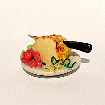 Stek griljerad skinka m kniv