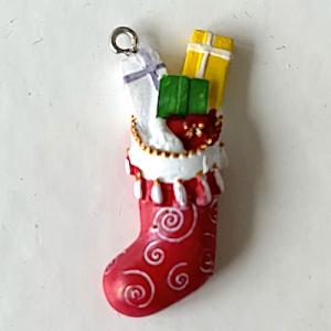 Julstrumpa röd