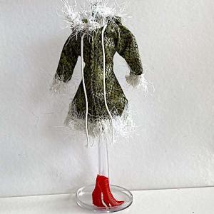 Kappa ormskinn m pälskrage o boots