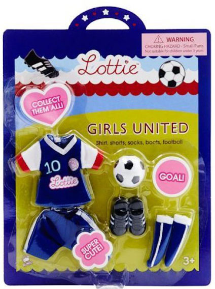 Lottie kläder fotbollskläder Girls United