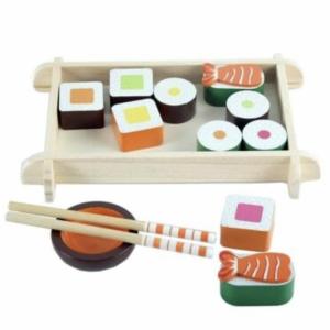 Sushi 16 delar i trä
