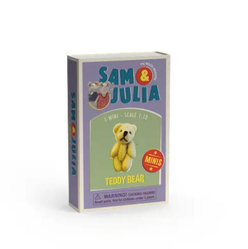 Mouse mansion minis, nalle, från "Sam o Julia" på SVT