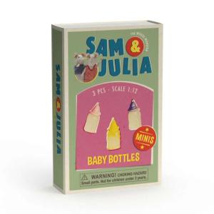 Mouse mansion minis, nappflaskor från "Sam o Julia" på SVT