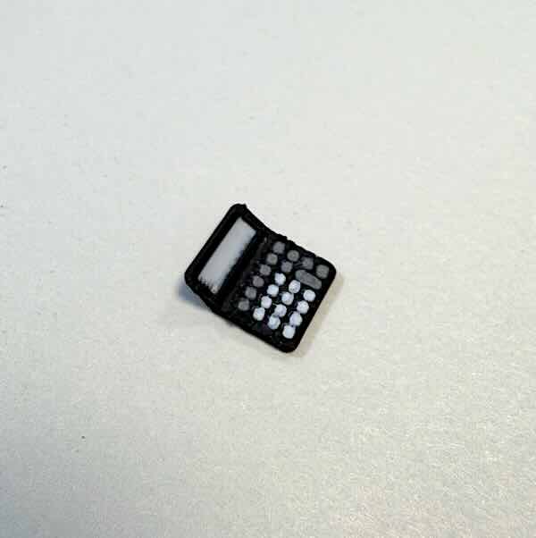Miniräknare 1,3 cm
