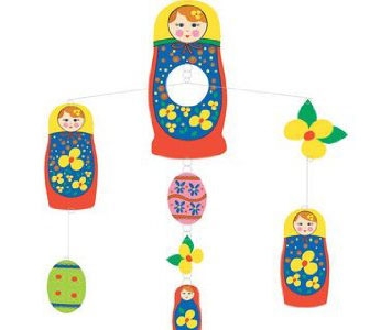Mobil Russia med ryska gummor babuschka matryoshka