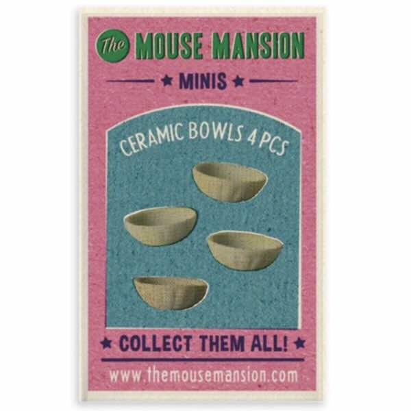 Mouse mansion minis, skålar