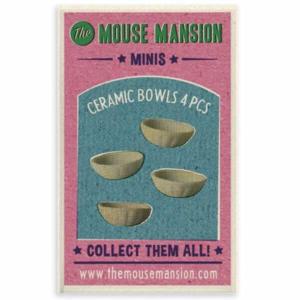 Mouse mansion minis, skålar från “Sam och Julia” på SVT