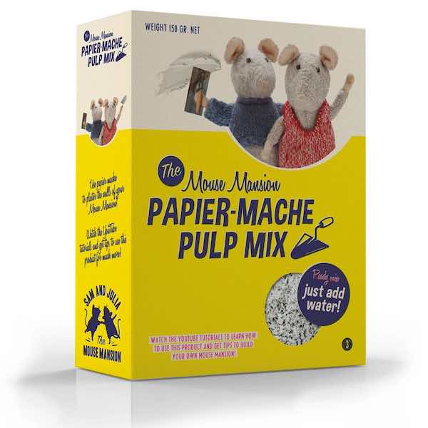 Mus Papier Mache Pulp Mix