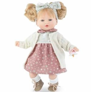 Docka Petite Winter flicka ljus 40 cm