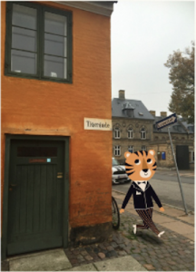 Affisch Tigergatan 30x40cm