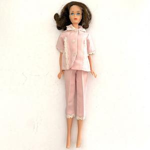 Pyamas rosa 1960-tal made in Hong Kong