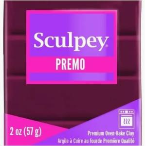 Sculpey Premo (fimo) CRIMSON ALIZARIN 57g vinröd