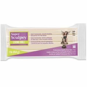 Super Sculpey Living doll lera light 450g