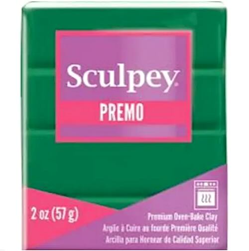Sculpey Premo (fimo) GRÖN 57g