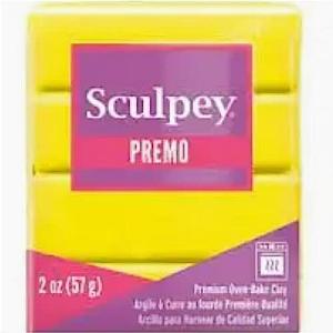 Sculpey Premo (fimo) GUL 57g