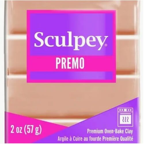 Sculpey Premo (fimo) BEIGE 57g hudton