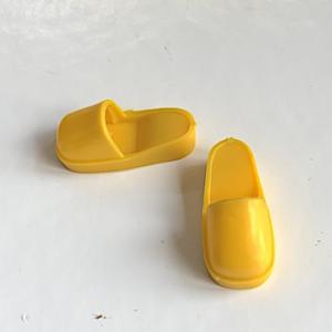 Sindy skor gula tofflor slip-on mules