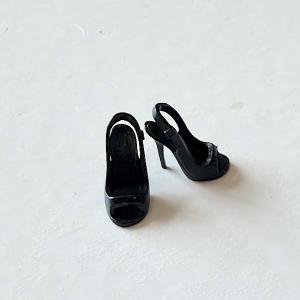 Skor heels svarta OT-skor