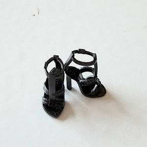 Skor heels sandalett svarta