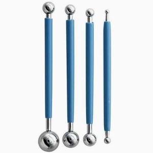 5 st verktyg skulptering av lera kulformat verktyg