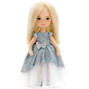 Docka Mia blå klänning (35 cm)