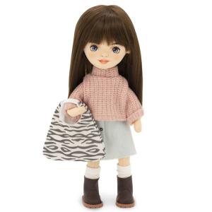 Docka Sophie i jeanskjol o tröja (35 cm)