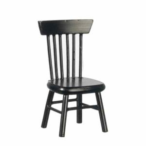 Köksstol svart pinnstol