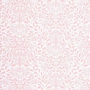 Tapet Acorns blad ekollon rosa