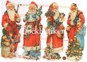 Bokmärken tomtar 4 retro EF