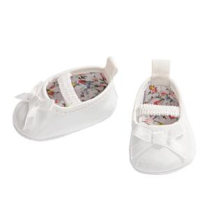 Dockskor ballerinaskor vita för dockor 38-45 cm