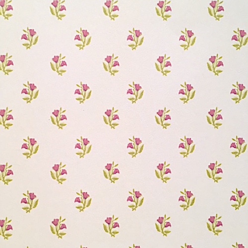 Tapet Rosebud pink