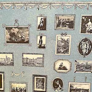 Tapet Print room tavelvägg