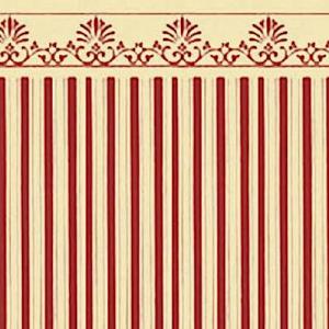 Tapet Majestic red cream