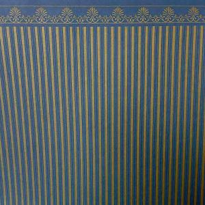 Tapet Majestic blue gold