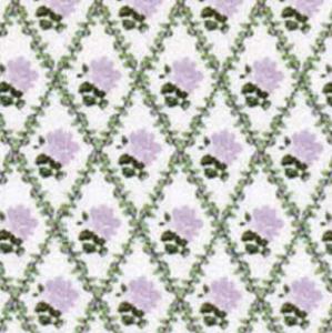 Tapet Rachel lila/vit