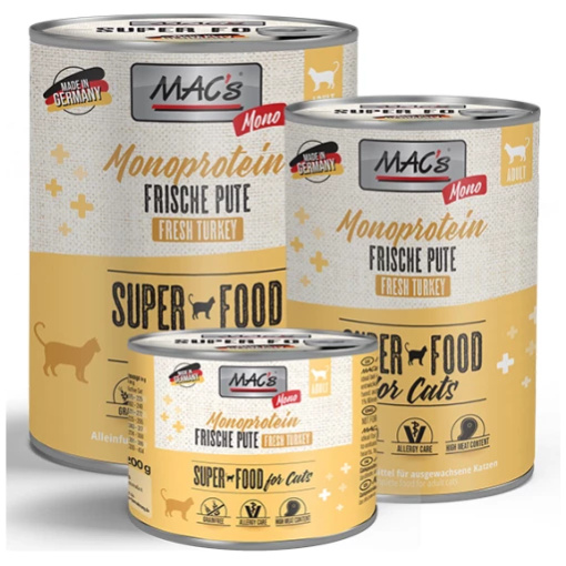 MAC's Cat Mono Sensitive Turkey 200 g