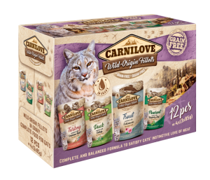 Carnilove Cat Pouch Multipack 12x85 g